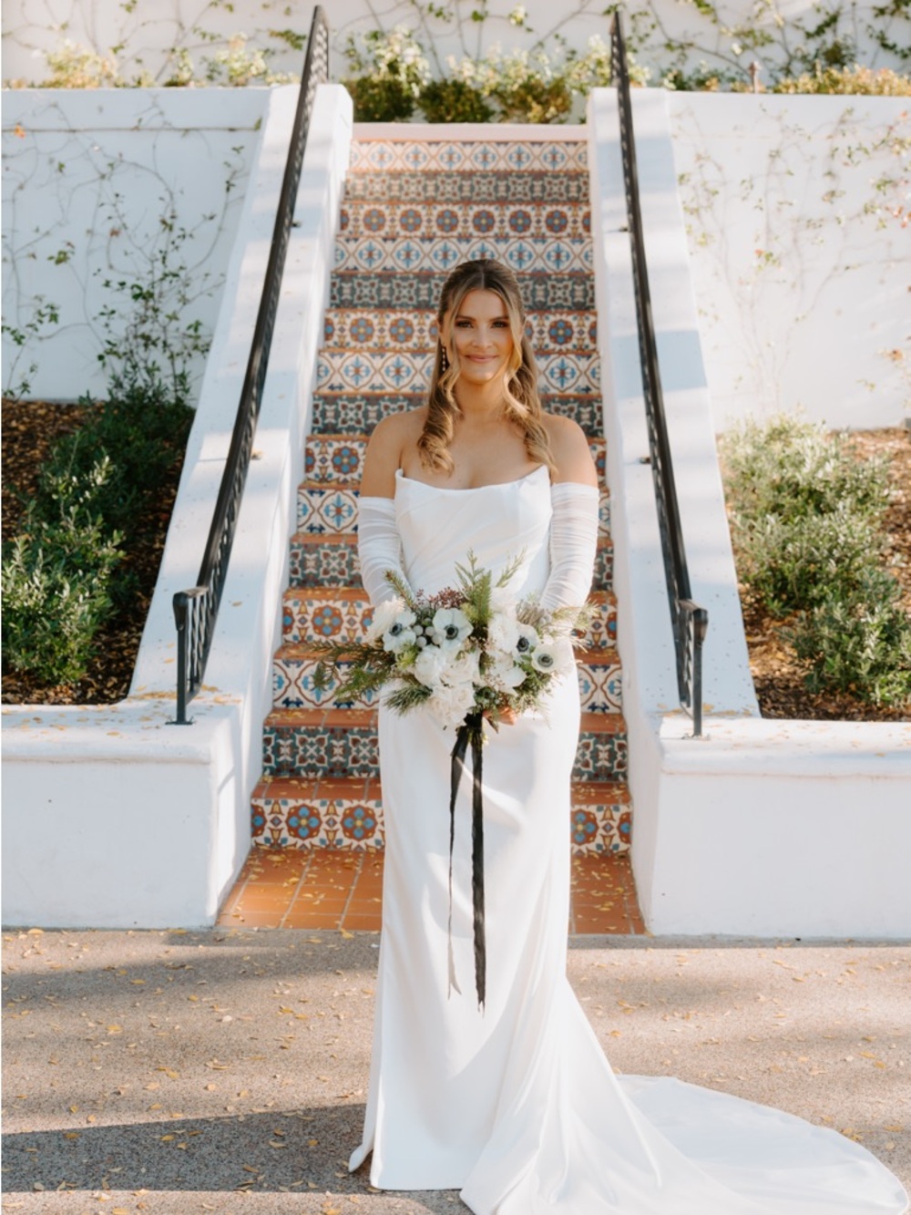 Kyha Wedding Gown: Francis | Elegant White Off-Shoulder Wedding Dress